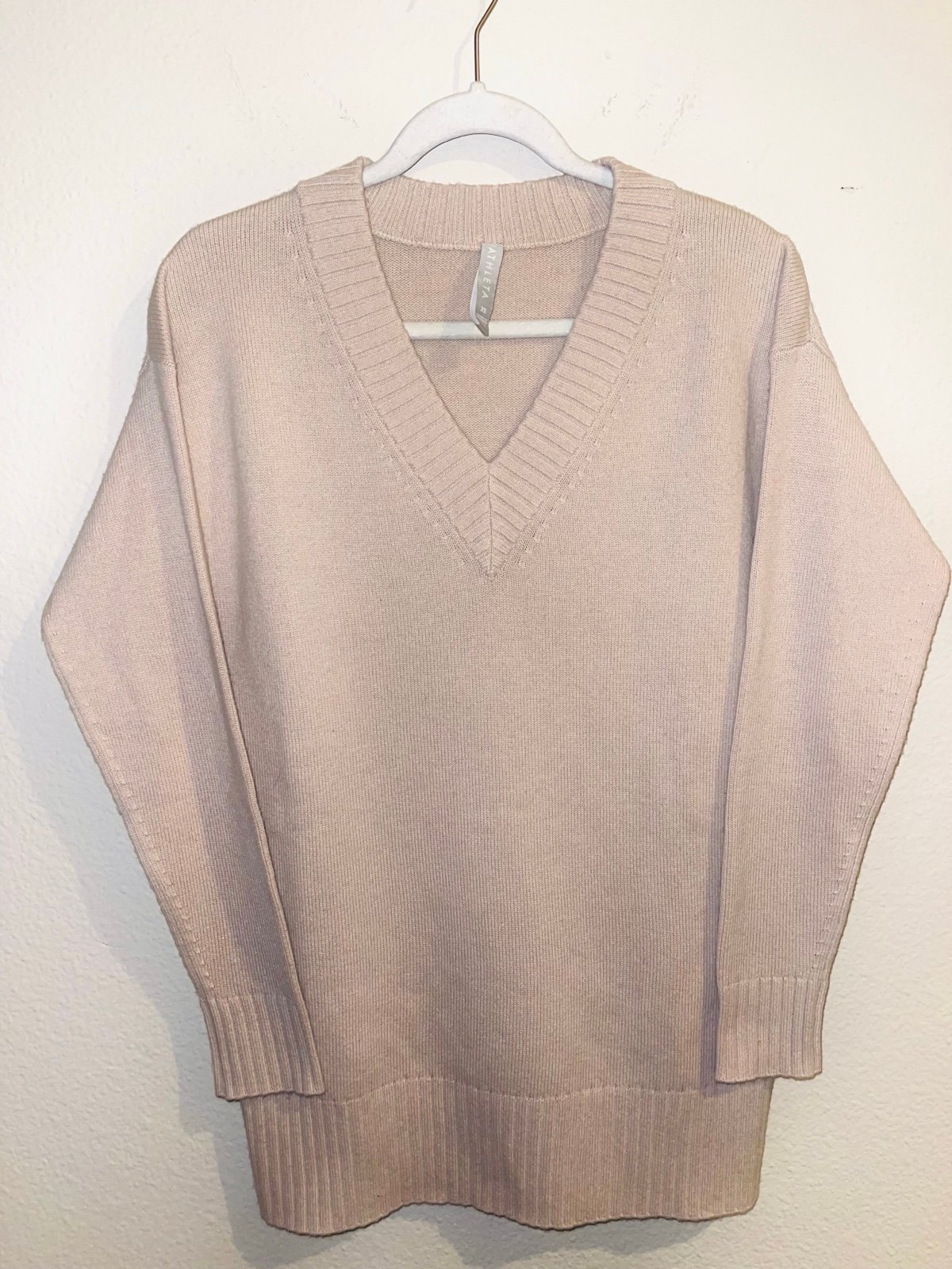 Athleta Wool/Cashmere Vneck Tunic
