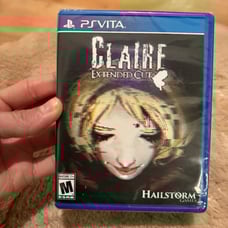 NEW FACTORY SEALED! Claire: Extended Cut (Sony PlayStation Vita, 2017)