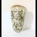 Vintage Lions Face Home Decor Gold White Wall Hanging Item