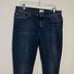 Hudson Natalie Mid Rise Super Skinny Jean In Kempsey Blue Size 32