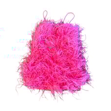 NWT S Alamour The Label Kaila Pink Feathered Bustier Mini Dress Cocktail Party