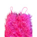 NWT S Alamour The Label Kaila Pink Feathered Bustier Mini Dress Cocktail Party