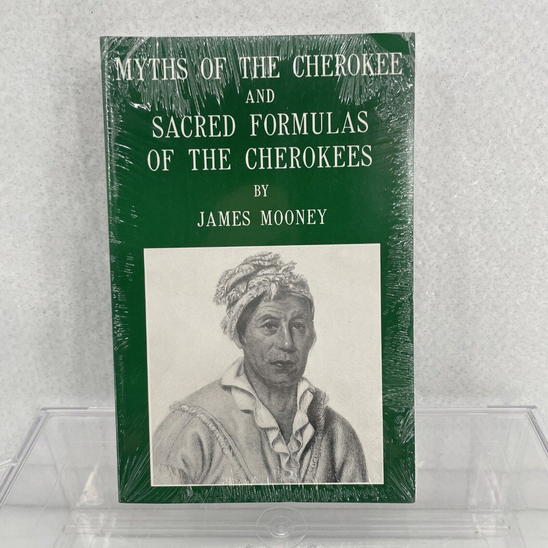 Myths of the Cherokee Sacred Formulas James Mooney Paperback Charles Elder NEW
