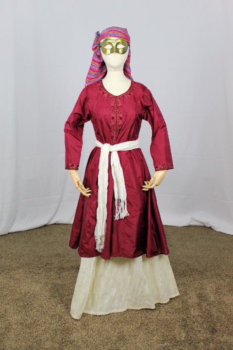 Nativity Play or Christmas Pageant Woman, Mary Costume for Adults, Biblical Lady