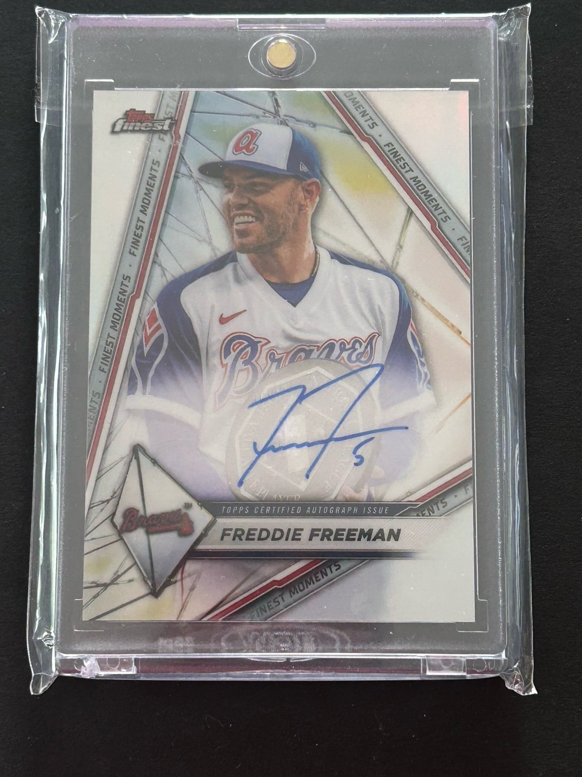 2022 Topps Finest Freddie Freeman Auto #FMA-FF
