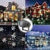 Christmas Snowflake Projector Light LED Laser Outdoor Lamp Gift Party Decor