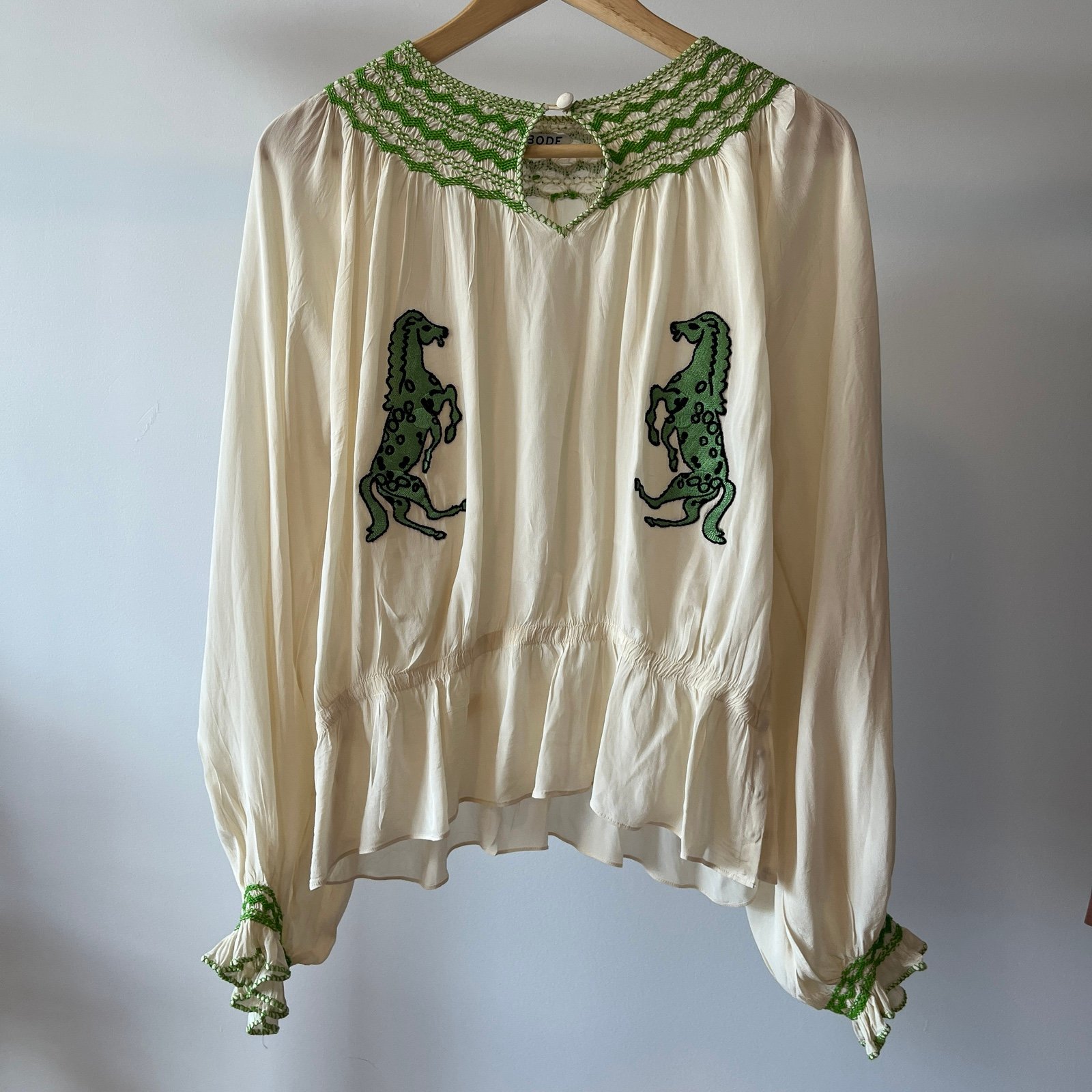 人気商品ランキング BODE - SS24 Rearing Stallion Smocked Top トップス