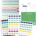 Emily Ley 2023 Simplified System Weekly/Monthly Organizer Gift Set, Happy Stripe