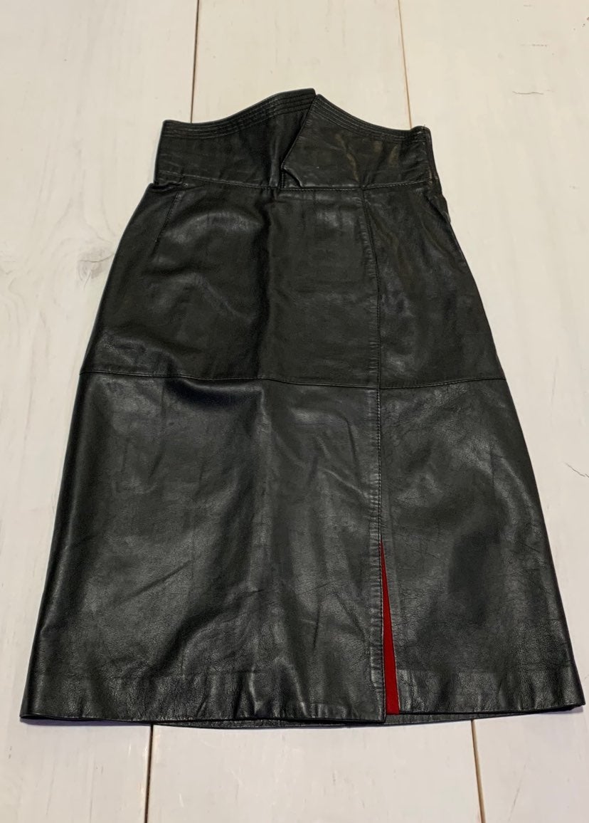 Leather Skirt