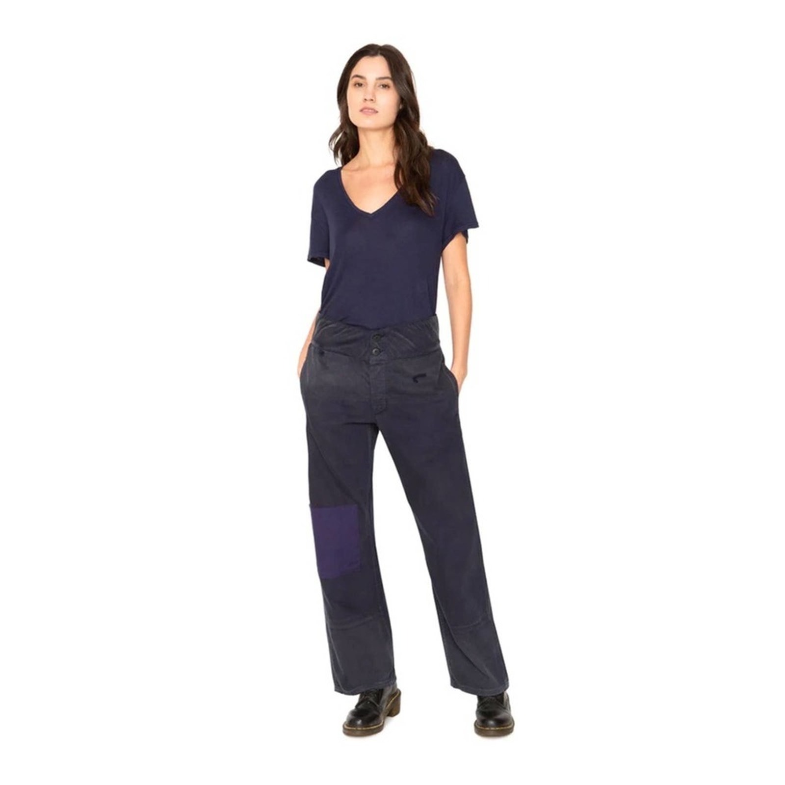 Free People x Sandrine Rose - NWT French Worker Wide Leg