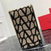 Trendy Black and Beige Monogram Shoulder Bag