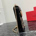 Trendy Black and Beige Monogram Shoulder Bag