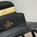 Trendy Black and Beige Monogram Shoulder Bag