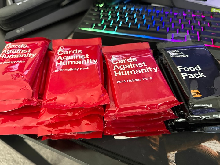 Cards Against Humanity Expansion Packs - Mix of 20 Packs