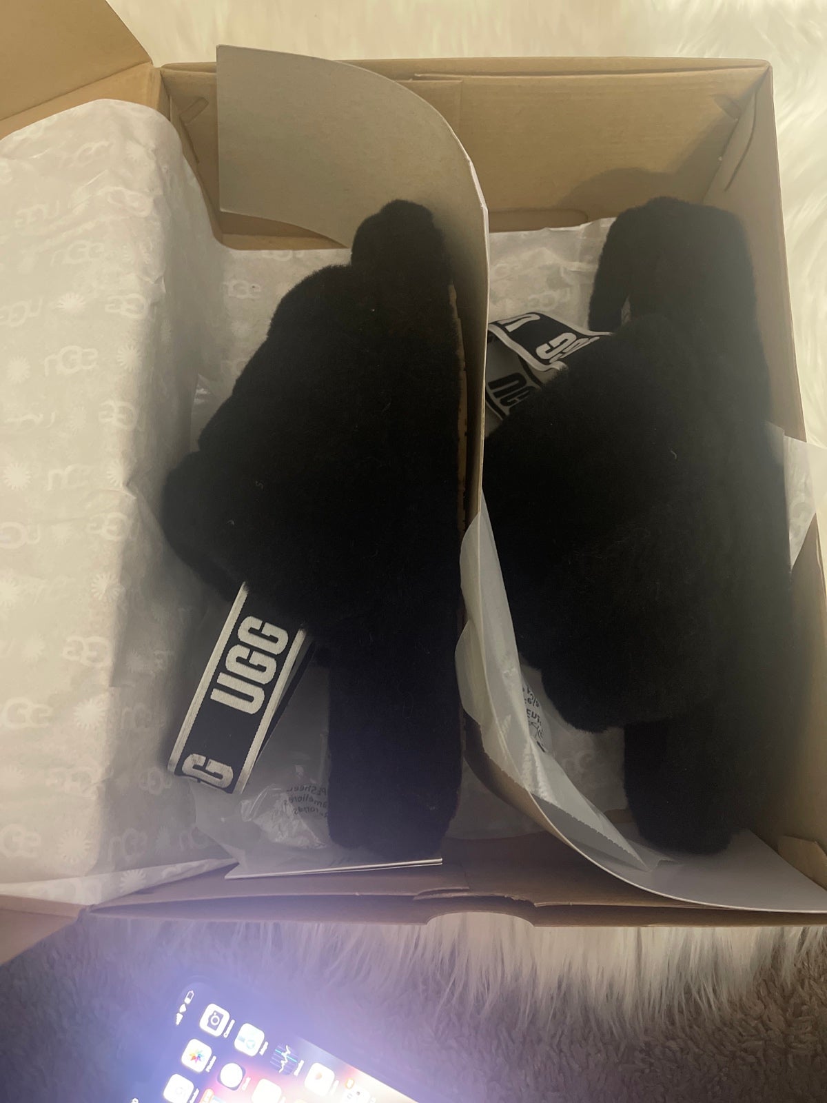 ugg fluff yeah SLIDE SIZE 9 WOMAN