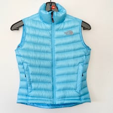 The North Face Summit Series Women's Pertex Packable Puffer Vest Blue Size XS