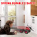 Remote Control Car, RC Fire Truck for Kids, Monster Truck Toy 2.4GHz 1:18 Scale