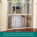 MYPET North States MyPet Extra-Wide Wire Mesh Safety Pet gate