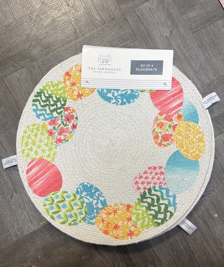 4 New Easter Eggs placemats