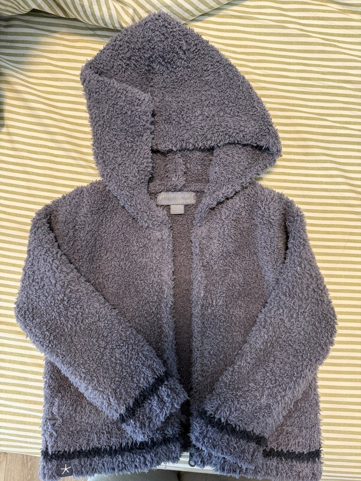 Barefoot Dreams Toddlers Cozychic Zip Hoodie