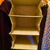 6 Shelf Closet Organizer 2 Seperateable 3-Shelf Hanging Shelves Nursery Organiz