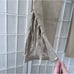 Vintage Together Cream Khaki Leather Fringe Ankle Pant Size 10
