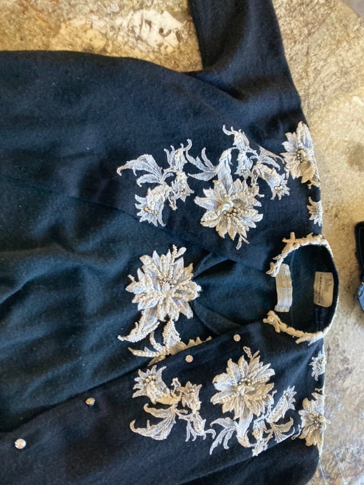 Cashmere sweater set