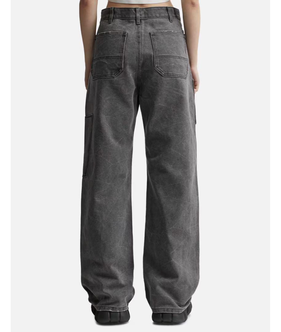 Acne Studios Canvas Double Knee Trousers | Grailed