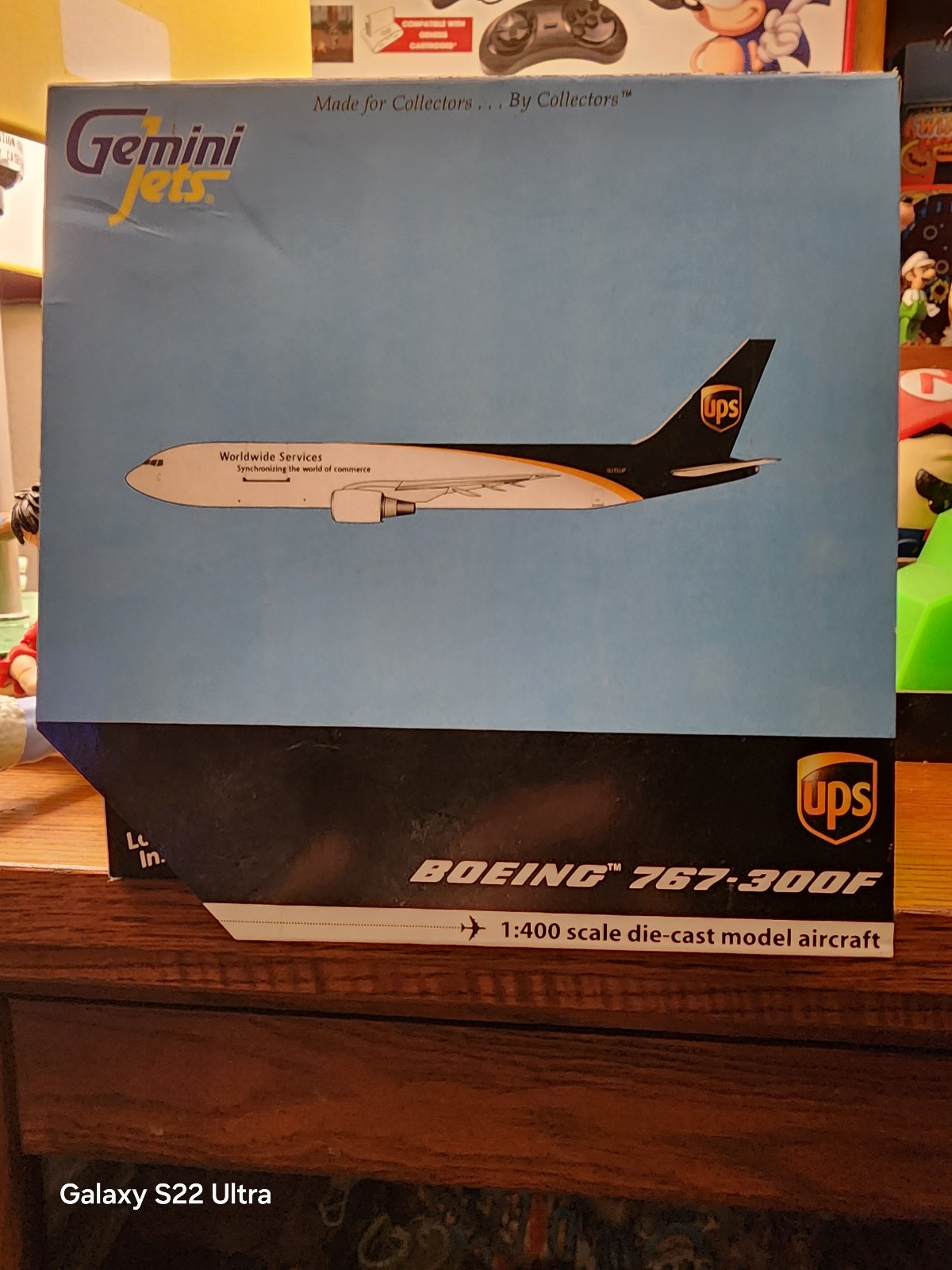 Gemini jets Boeing 767 300f UPS 1:400 scale die case model aircraft