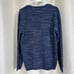 Billy Reid Wool Navy Blue V-neck Long Sleeve Sweater M