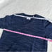 Billy Reid Wool Navy Blue V-neck Long Sleeve Sweater M