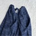 Billy Reid Wool Navy Blue V-neck Long Sleeve Sweater M