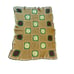 Vintage Crochet Granny Square Afghan Throw 60” X 40” Orange Yellow Brown Green