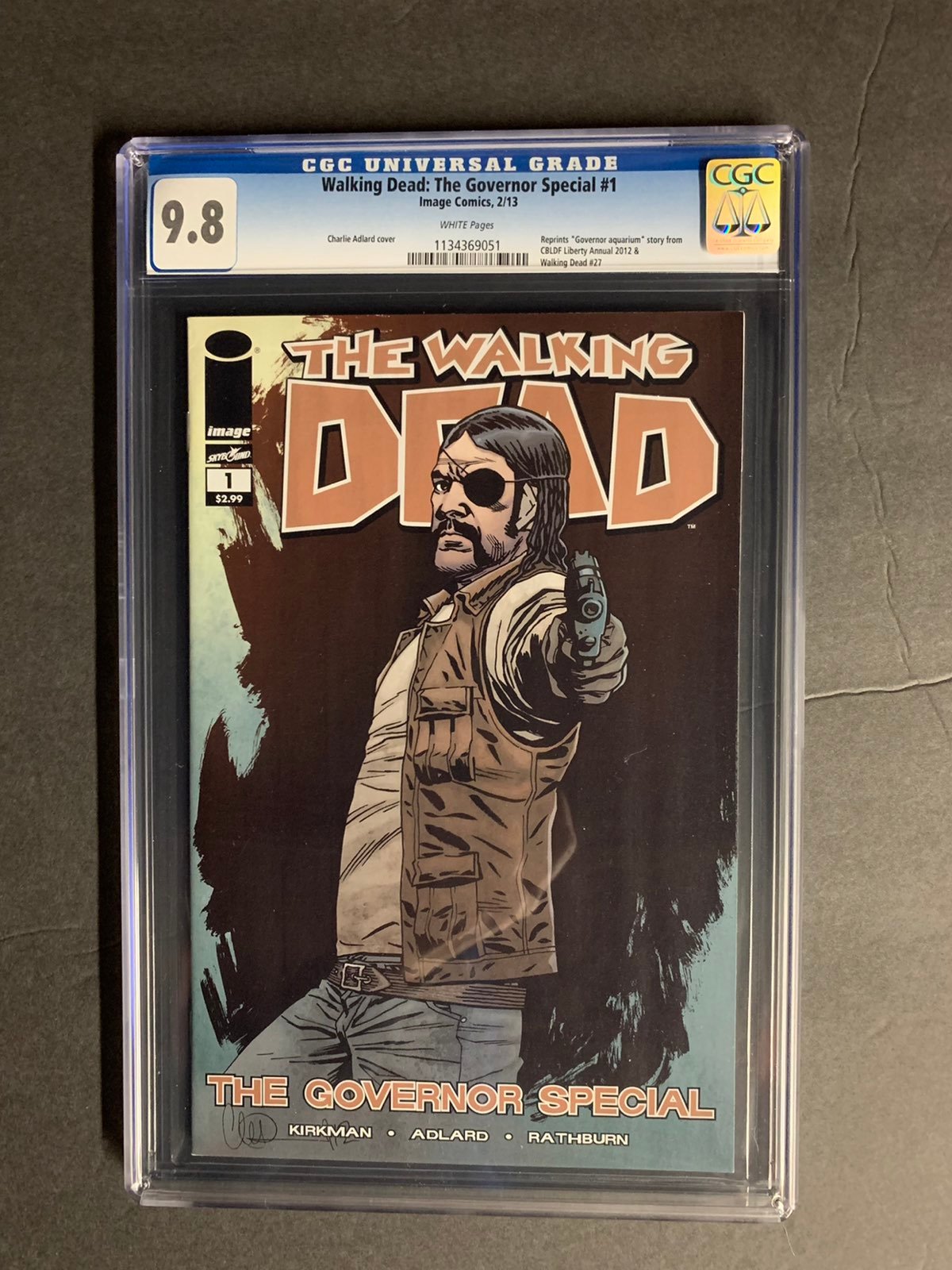 Walking Dead Governor Special (2013 Image) #1A
