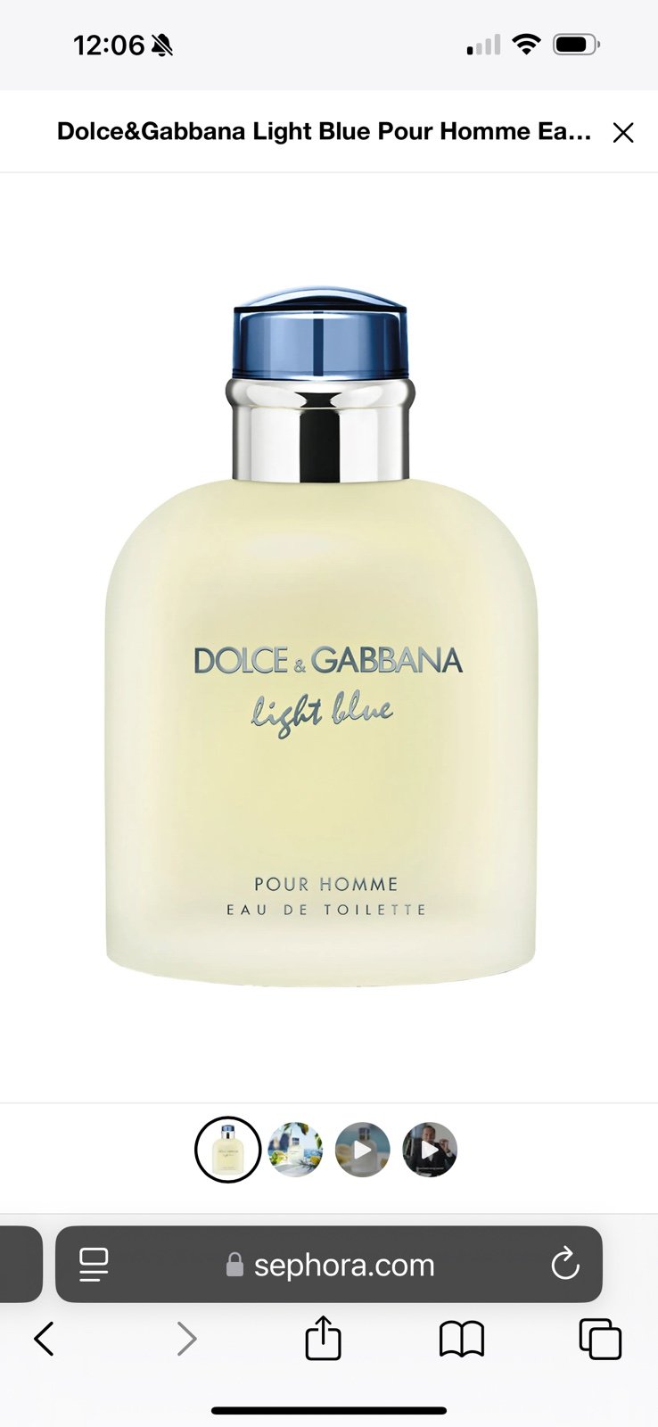 Dolce Gabbana Light Blue