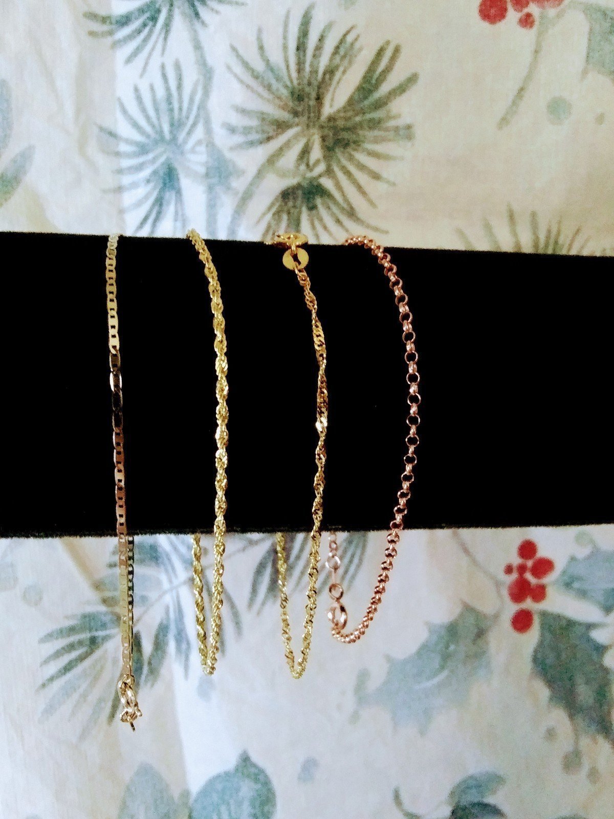 Gold 10kt women's serpentine bracelet 7 new