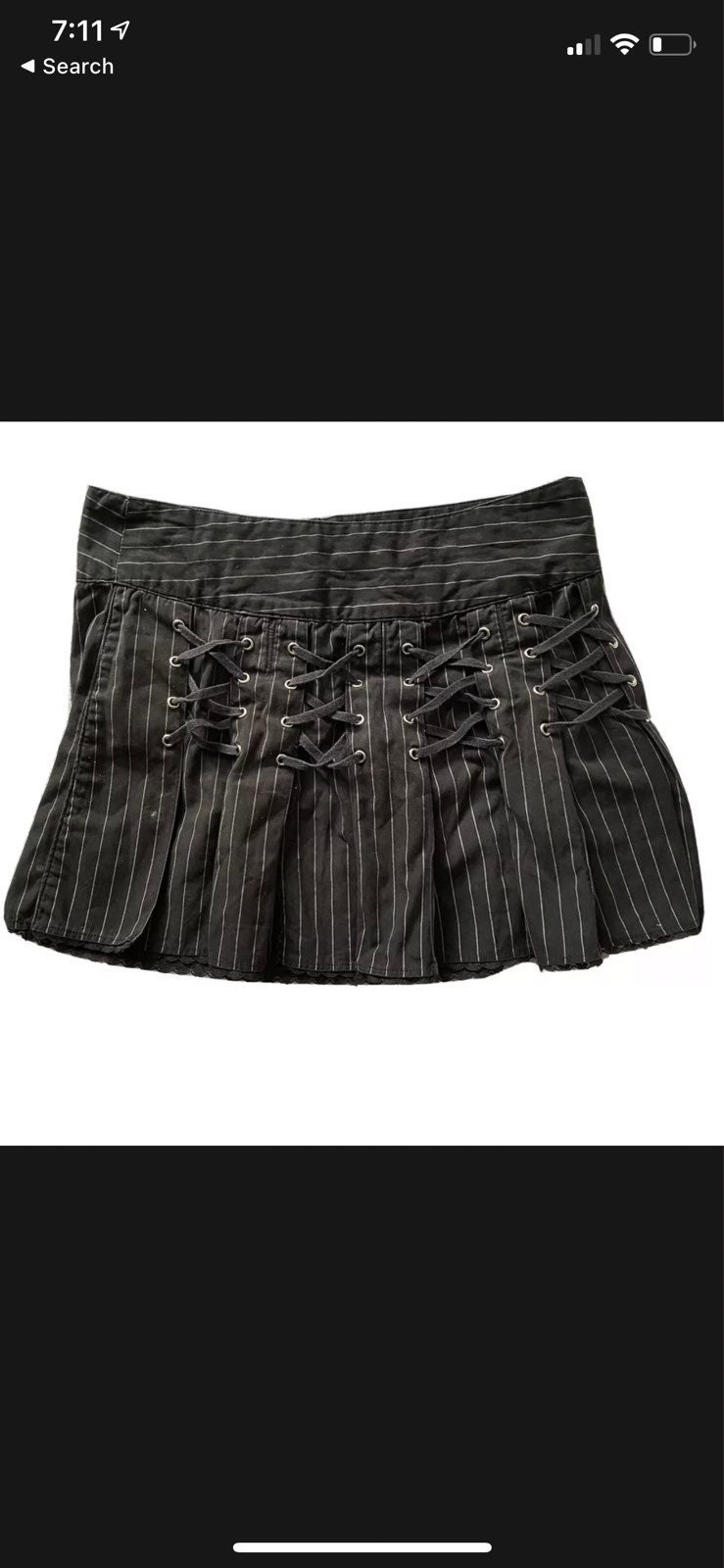 Tripp nyc pinstripe skirt