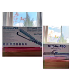 BabylissPro flat iron and curling iron