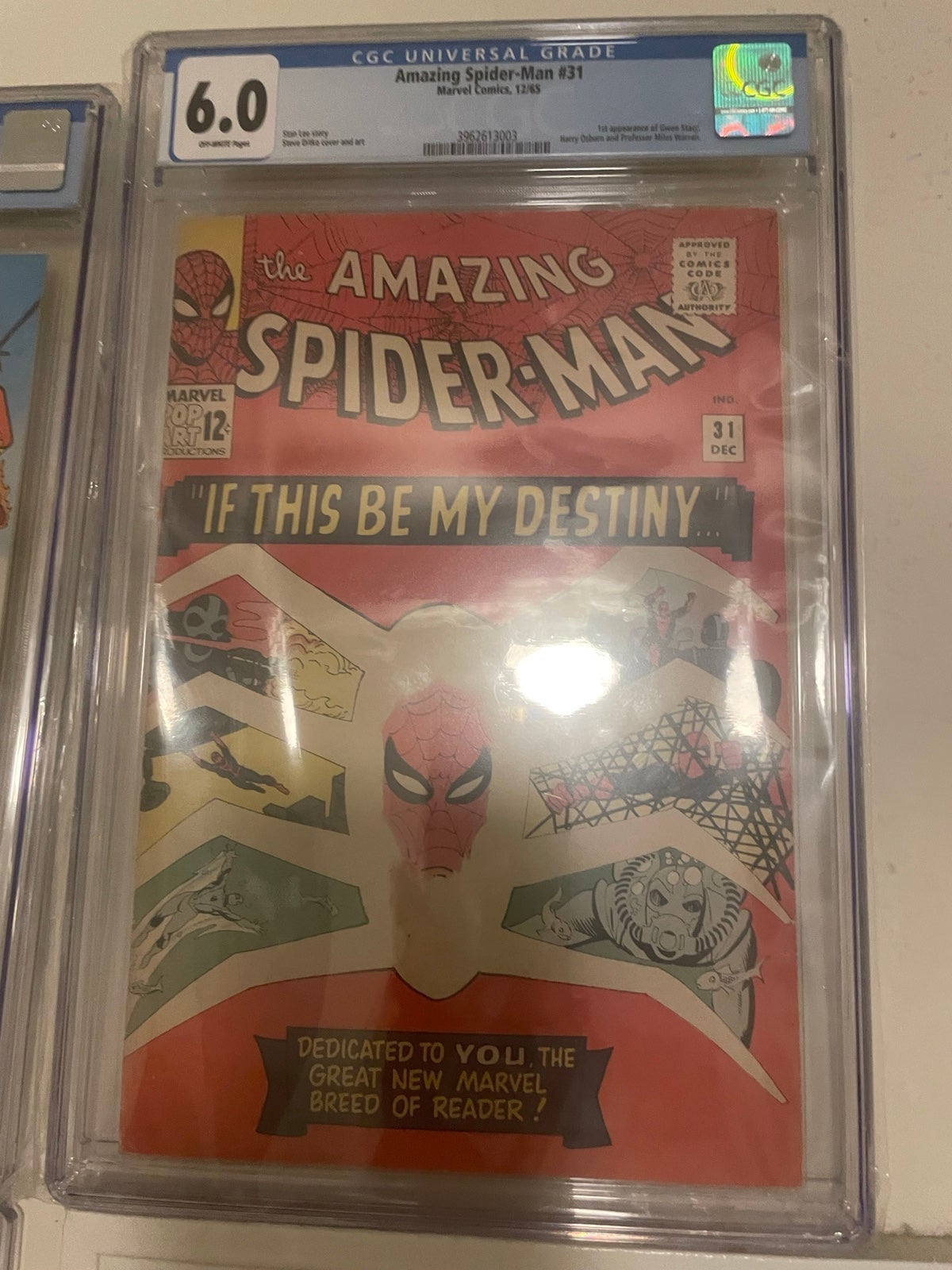 AMAZING SPIDER-MAN #31 CGC 6.0