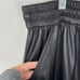 Good American NEW Black Faux Leather Wide Leg Pants Pull On GA Size 6 / US 2X-3X