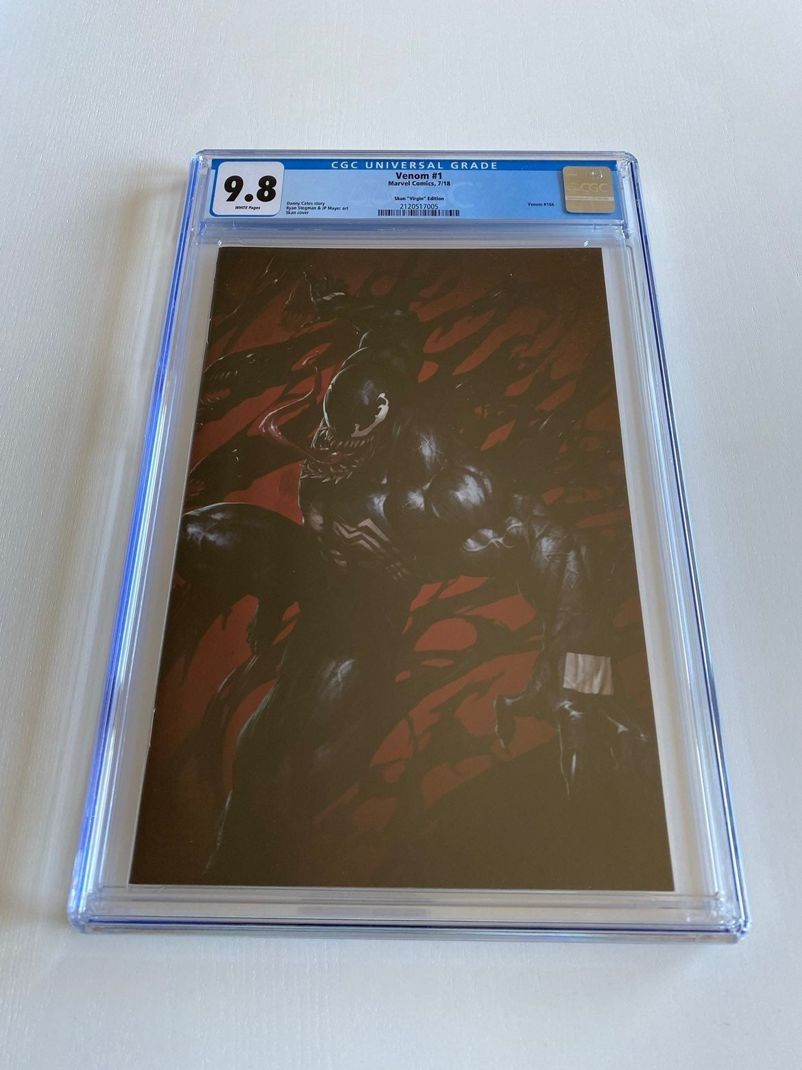 Venom #1 Skan Siruswan virgin variant CGC 9.8!
