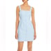 Theory KAYLEIGH Pale Periwinkle Soft Crunch Dress L1003623 Size 4