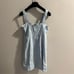 Theory KAYLEIGH Pale Periwinkle Soft Crunch Dress L1003623 Size 4