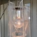 Vintage Paul Secon for Sompex , Space Age Mid Century Swag Hanging Lamp 70s MCM