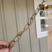 Vintage Paul Secon for Sompex , Space Age Mid Century Swag Hanging Lamp 70s MCM