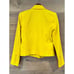NEW L'AGENCE yellow Linen Blend Cropped Blazer Size 2