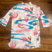 Natori • Large • Coral Reef/ Tropical Fish • Multi-Colors • Caftan • Pajamas Top