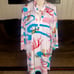 Natori • Large • Coral Reef/ Tropical Fish • Multi-Colors • Caftan • Pajamas Top