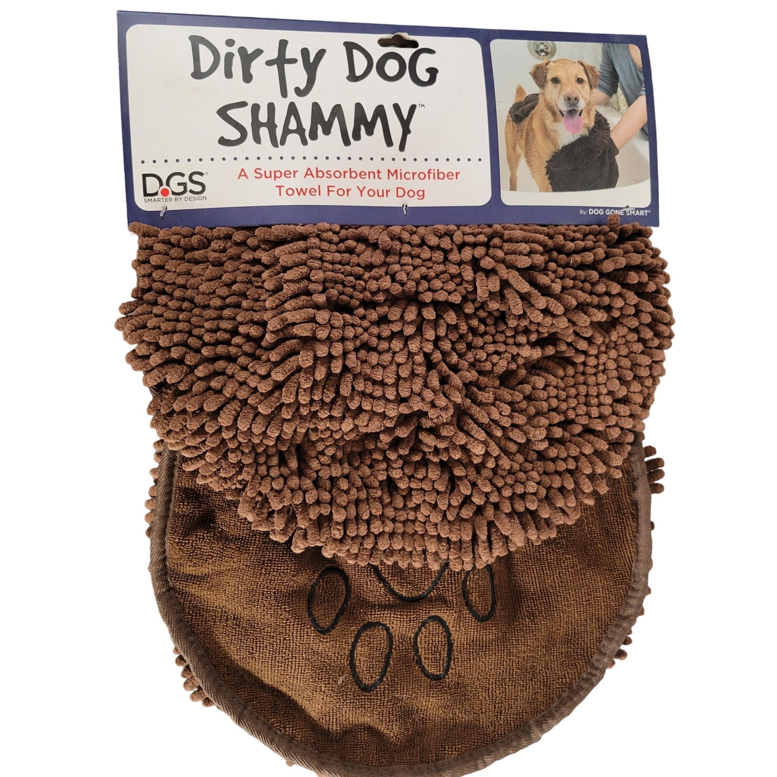 Dirty Dog Shammy Towel Brown Microfiber Super Absorbent 13x31 Inches Great gift