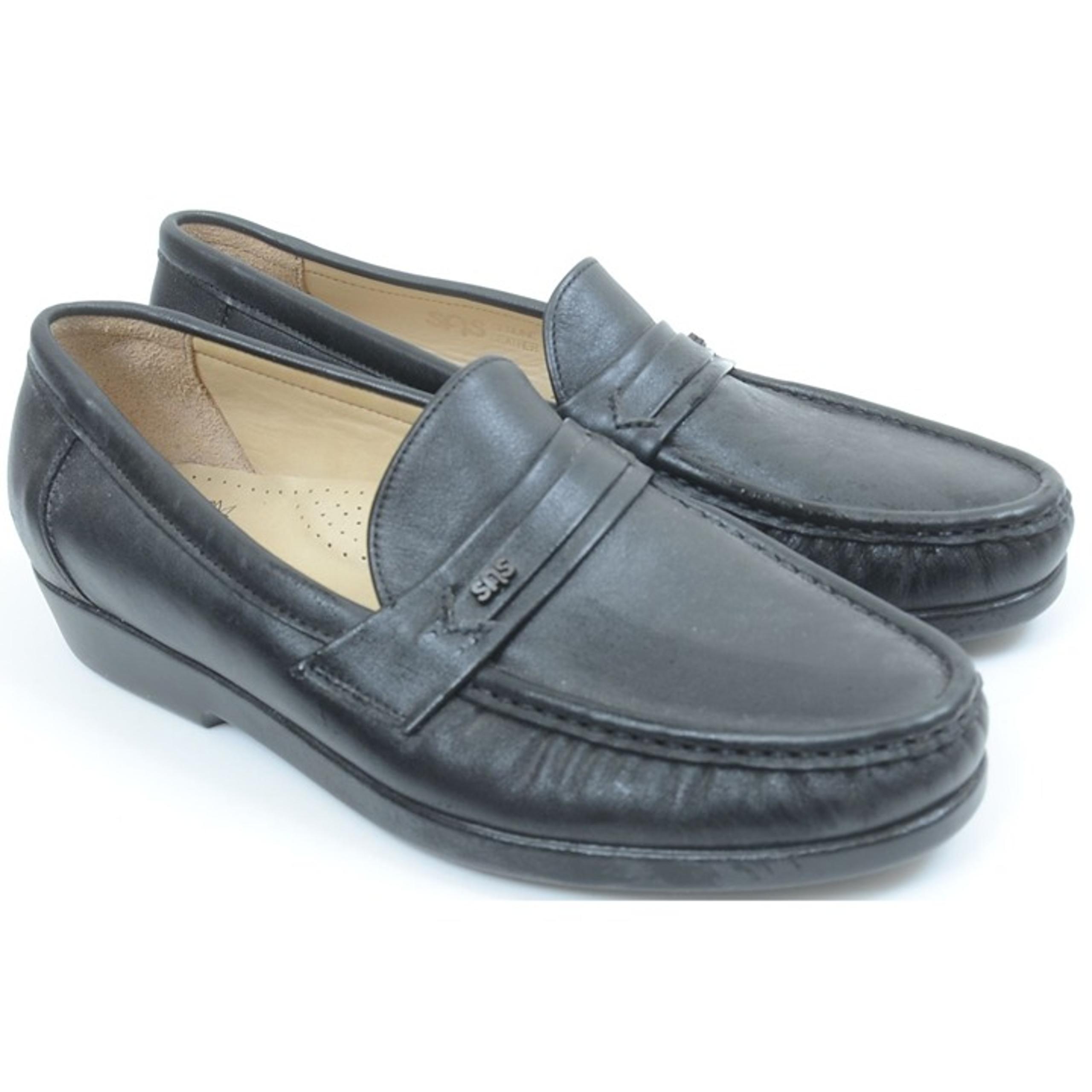 SAS Genuine Handsewn Leather Penny Loafer Comfort Mens Shoes Size 9 M USA